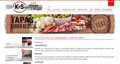 Desktop Screenshot of klasseslager.be