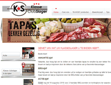 Tablet Screenshot of klasseslager.be